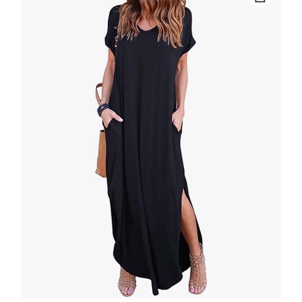 Summer T-shirt Maxi Dress